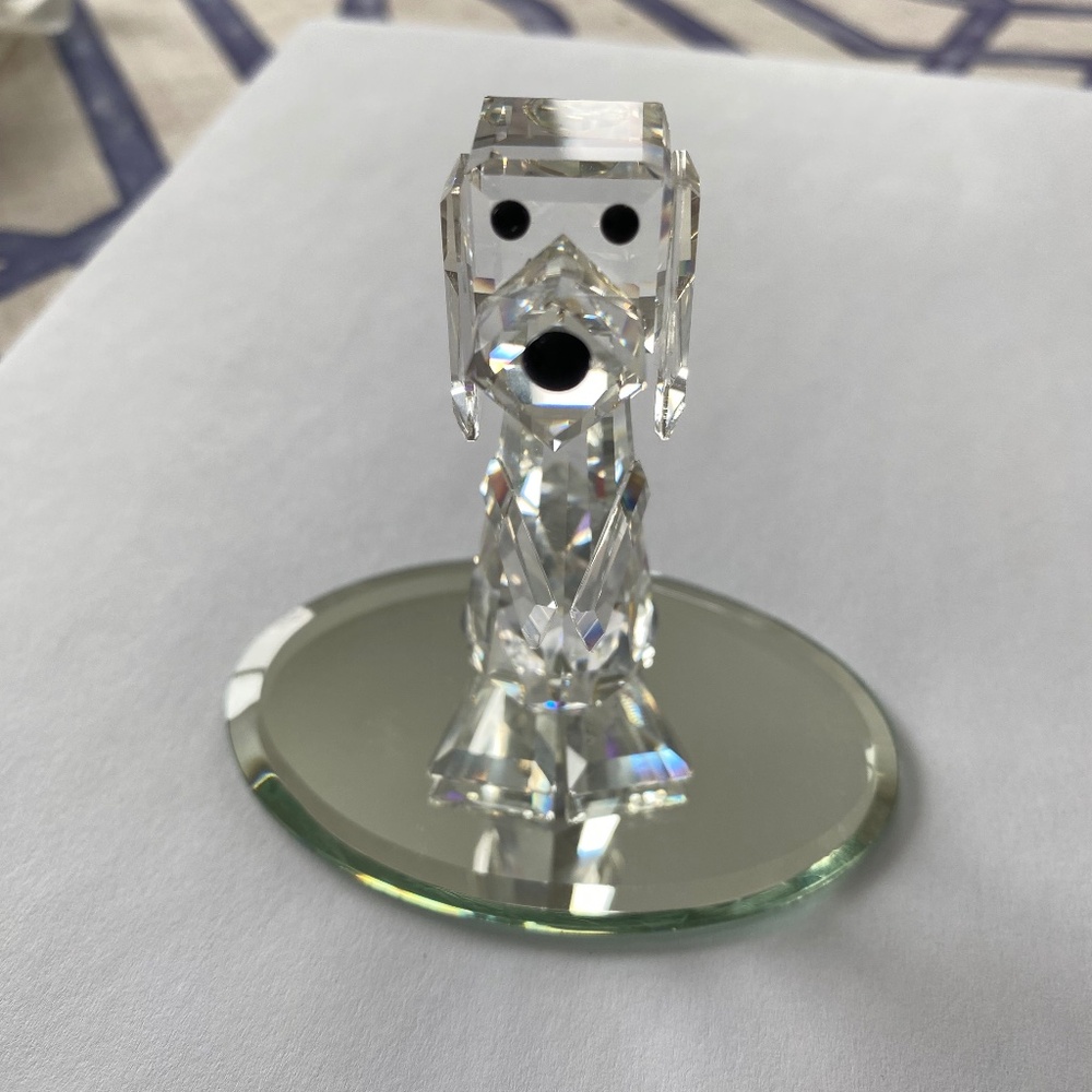 Swarovski Vintage Retired Crystal Pluto Dog